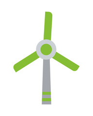 Sticker - wind turbine icon