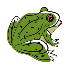 Sticker - Doodle Sketch Frog