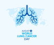 © vectoraart - world lung cancer day