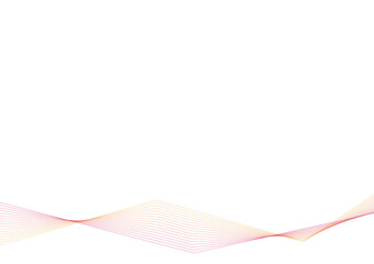 Wall Mural - Abstract wave pattern on isolated white background. Wave pattern. Vector illustration EPS 10.