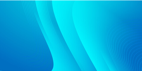 Modern blue abstract background, the look of blue gradient vibrant color, light lines on a blue background. Blue business abstract presentation background