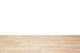 Fototapeta Sypialnia - wooden floor on white background.
