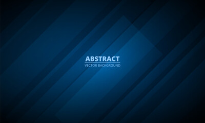 Aufkleber - Abstract dark blue geometric background with modern corporate concept. Navy blue vector background design for corporate, presentation, business, seminar and institution.