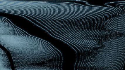 Wall Mural - glitch noise static television vfx pack. visual video effects stripes background, tv screen no signa