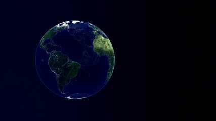 Wall Mural - planet earth animation.