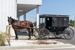 Horse and Buggy in northern Indiana. Horse-drawn vehicles have the same rights and responsibilities as any other vehicle.