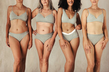 Four Natural Female Bodies Of All Ages