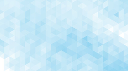 Wall Mural - Abstract Modern Background with Soft Blue Gradient Color Gradient and Lowpoly Element