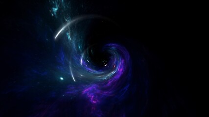 Wall Mural - science fiction wallpaper. beauty of deep space. colorful graphics for background, like water waves,