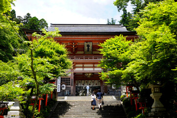 Canvas Print - Kurama-yama in Kyoto.