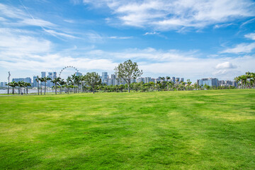 Large Lawn, Qianhai Performing Arts Park, Shenzhen, China