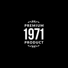 Premium 1971 Product Graphic Design
