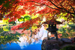 東寺　瓢箪池の紅葉
