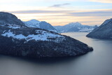 Fototapeta Łazienka - Jezioro w Szwajcarii