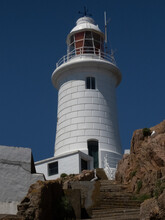 La Corbiere Lighthouse In Jersey