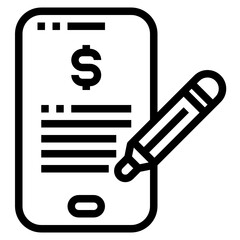 Payment outline icon