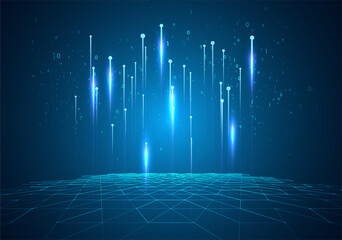 Abstract technology background
