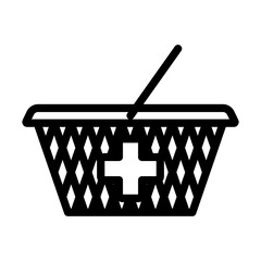 Sticker - Pharmacy Shopping Cart Icon