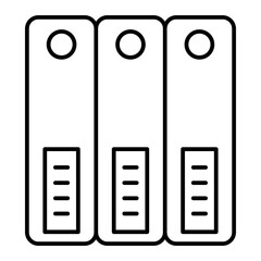 Vector Files Outline Icon Design