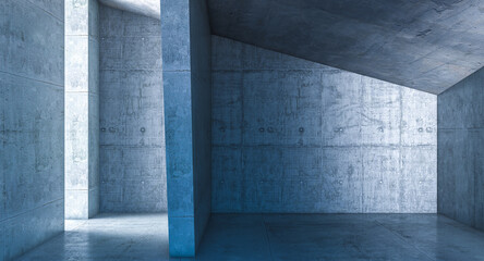 Wall Mural - architectural detail in concrete