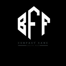 BFF Letter Logo Design With Polygon Shape. BFF Polygon Logo Monogram. BFF Cube Logo Design. BFF Hexagon Vector Logo Template White And Black Colors. BFF Monogram, BFF Business And Real Estate Logo. 