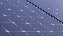 Detail Of Blue Solar Panel - Photo Voltaic.