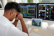 © DragonImages - Daytrader almost crying after losing all his money trading stocks and currency