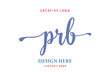 PRB lettering logo is simple, easy to understand and authoritative