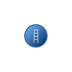 Wall Mural - Ladder Icon. Vector Illustration  for mobile concept and web design.