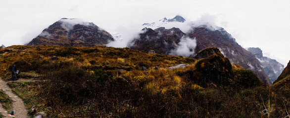 Beautiful home in the mountain view of the Annapurna range.