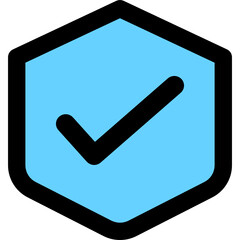 safe icon vector