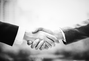 Business handshake