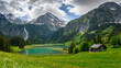 © schame87 - idyllic Lake Lauenensee with Wildhorn in spring, Bernese Alps, Switzerland