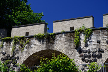 Wall Mural - part of the historical medieval city wall of cologne