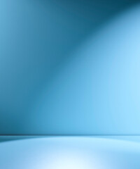 Beams of spotlight on a blue green background