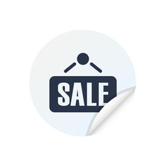 Canvas Print - Sale Sign - Sticker