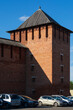 Medieval castle, old brick castle, Kolomna Kremlin, Moscow region, Russia
