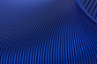 blue Abstract wall wave architecture abstract background 3d rendering ,blue background for presentation