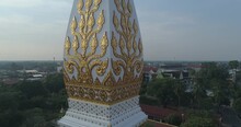 Phra That Phanom Temple Festival In Nakhon Phanom, Thailand