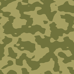 Poster - Military and army camouflage seamless pattern