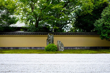 Poster - Oubai-in Temple in Kyoto.