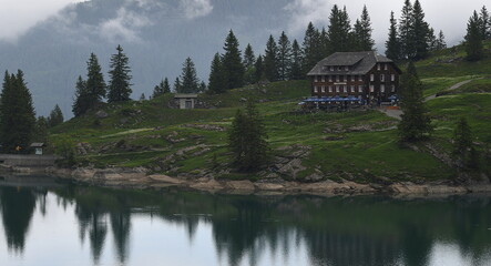 Wall Mural - Bannalpsee