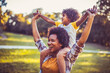 © liderina - New adventure for mom and daughter.