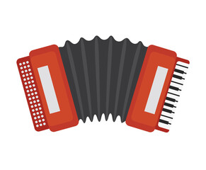 Wall Mural - classical accordion icon