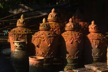 View Of Pottery At