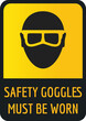 © Kavindu - safety goggles must be worn