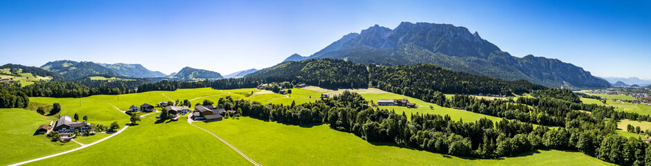 Canvas Print - view from Buchberg hill near Ebbs