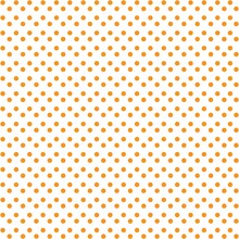 Orange And White Polka Dot Seamless Pattern. For Plaid, Tablecloths, Clothes, Shirts, Dresses, Paper, Bedding, Blankets, Quilts, And Other Textile Products. Vector Background.