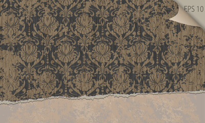 Wall Mural - vintage pattern wall