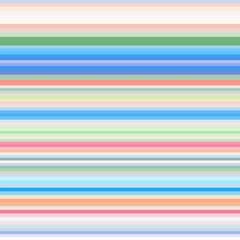 Wall Mural - Striped seamless pattern. Print for fabric with colorful horizontal stripes.